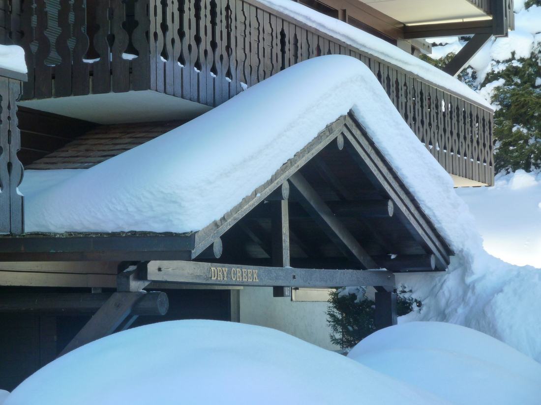 Entrée du chalet
