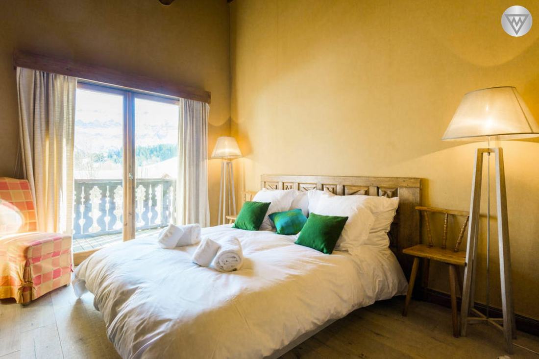 Chambre avec balcon et vue