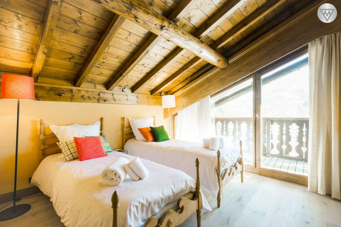 Chambre avec lits jumeaux