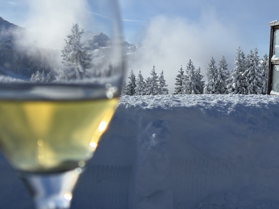 Un verre au Super Megève